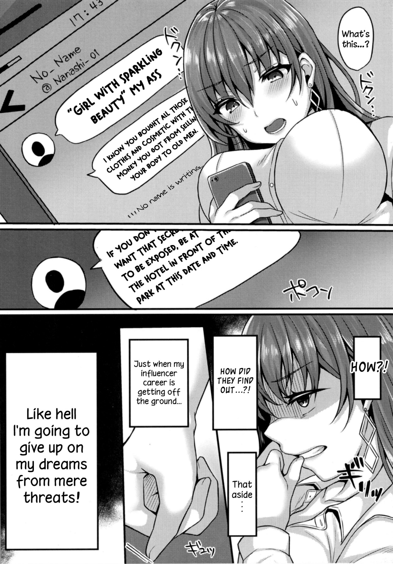 Hentai Manga Comic-Sparkling Influencer Co-Ed Falls Into Enkou Trap-Read-11